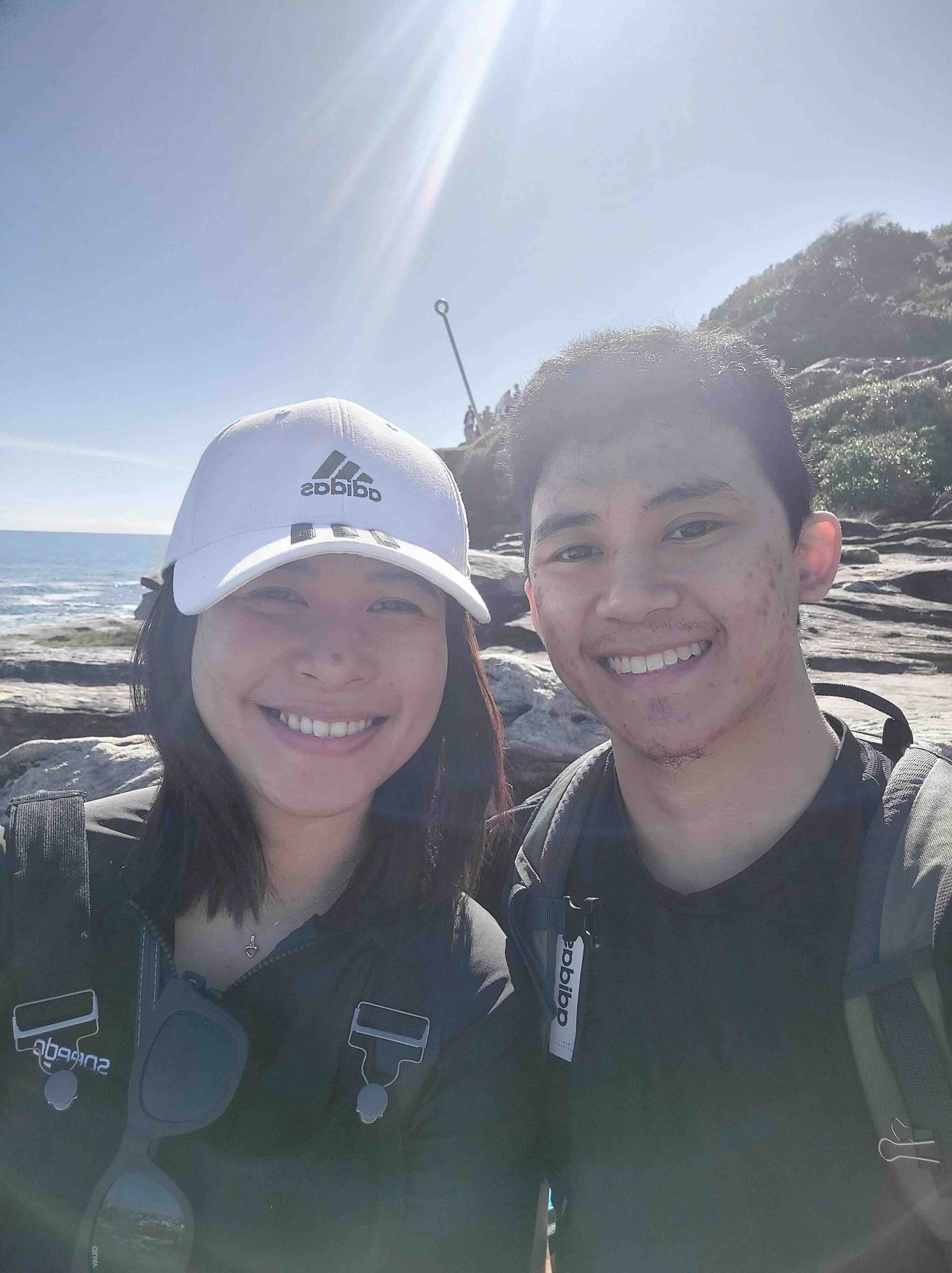 Antonio and KC candid portrait