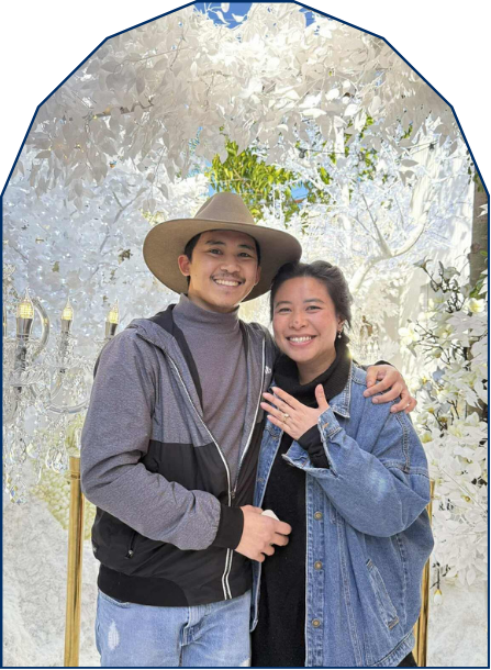 Anton and KC together