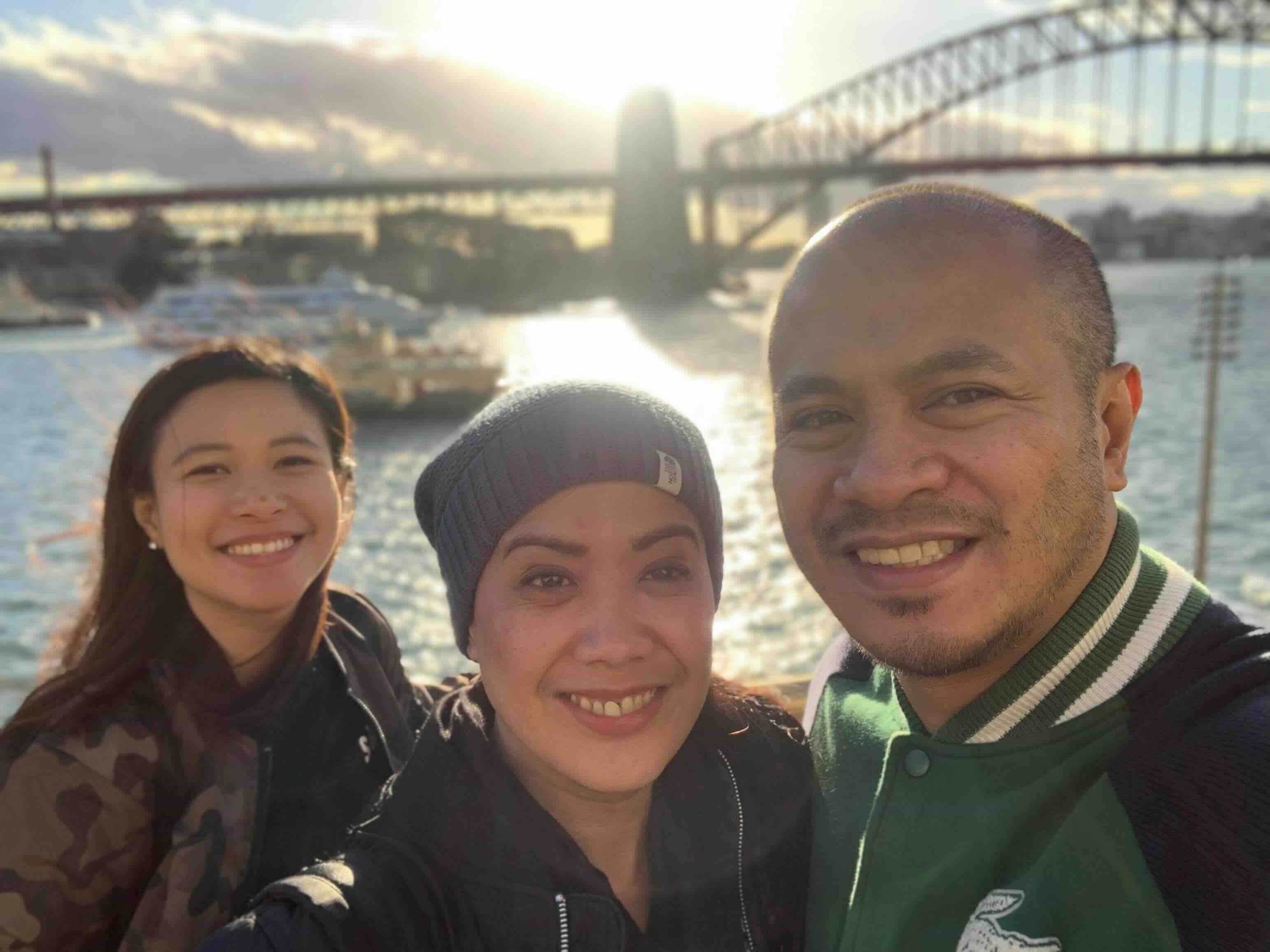 KC with Tito Cons and Tita Jane